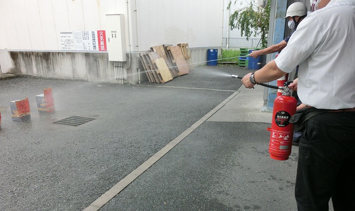 消火訓練