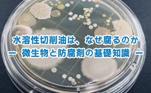 水溶性切削液はなぜ腐る？